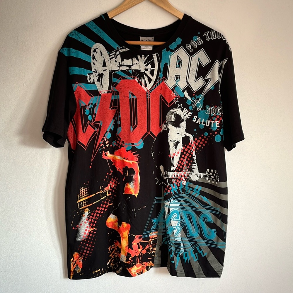 AC/DC T-Shirt / 2022 / Large / AOP